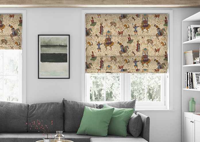 Xerxes, Ivory - Roman Blind - Image 3